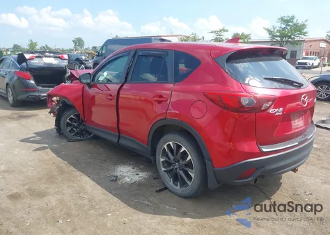 2016 Mazda Cx-5 Grand Touring из США, поврежденный, VIN JM3KE4DY4G0798196